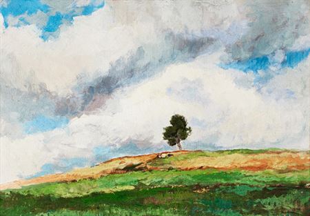 Landscape with Trees
