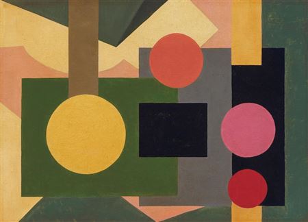 Painting No. 13 1941 by Ralph Balson - Auction record, sale price, and art valuation. Compare with similar artists and explore comparable artworks.