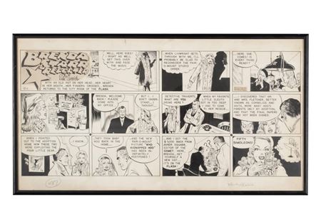 Brenda Starr Reporter by Dale (Dalia) Messick - Auction record, sale price, and art valuation. Compare with similar artists and explore comparable artworks.