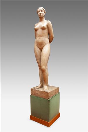 Sample artwork by Josep Busquets Odena (1914 - 1998), known for sculpture, female figure - View similar artists and auction records