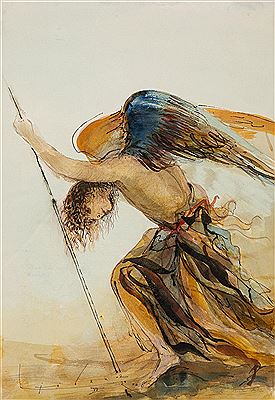 "Angel protector San Rafael"