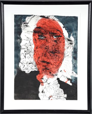 Sample artwork by Ike Morgan (Born 1958), known for naive figure-genre-ethnic, animal - View similar artists and auction records