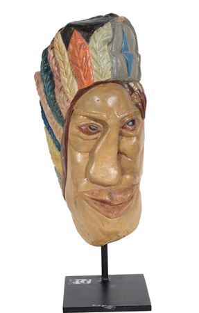 Native American Chief Bust.