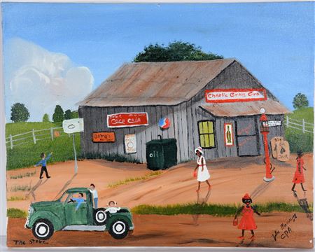 The Store. by Zelle Manning - Auction record, sale price, and art valuation. Compare with similar artists and explore comparable artworks.