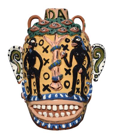 Adam & Eve With Serpent Masterpiece Jug