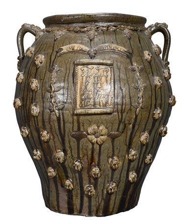 20 Gallon Independence Jar. by Clint Alderman - Auction record, sale price, and art valuation. Compare with similar artists and explore comparable artworks.