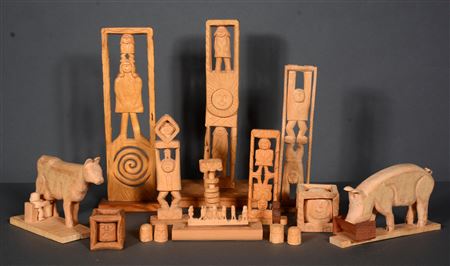 16 Carvings by Herman Hayes - Auction record, sale price, and art valuation. Compare with similar artists and explore comparable artworks.