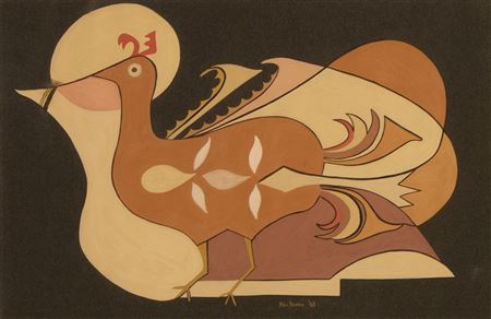 Untitled (Bird), 1963 by Geronima Montoya - Auction record, sale price, and art valuation. Compare with similar artists and explore comparable artworks.