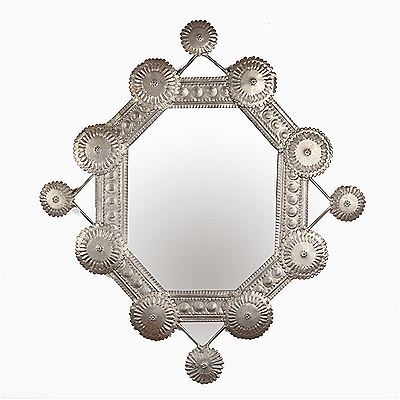 New Mexican Tin Mirror, ca. 1930
