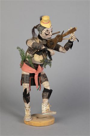 Koshare Fiddler Kachina