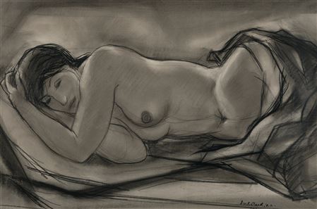 "Nude in Repose, 1969"