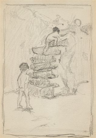 Untitled (Climbing the Kiva Steps)