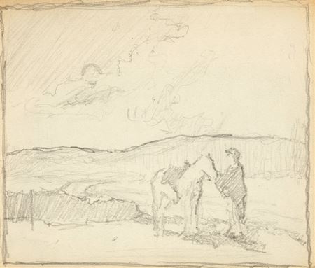 Untitled (Double-Sided Drawing Study)