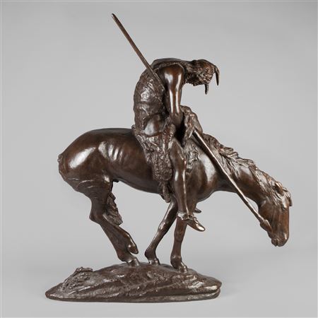 "End of the Trail, modeled 1915, cast 1967"