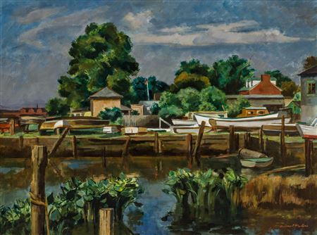 Harbor Scene