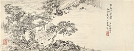 Landscape of Huanshang River