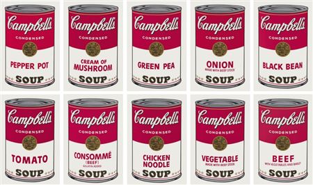 Campbell's Soup I (Set of Ten)
