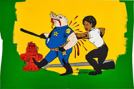 The Only Good Pig is a Dead Pig by Awol Erizku - Auction record, sale price, and art valuation. Compare with similar artists and explore comparable artworks.