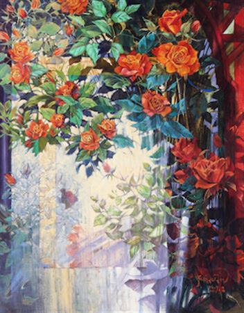 Sample artwork by Gunawan Hanjaya (Born 1954), known for paintings - View similar artists and auction records