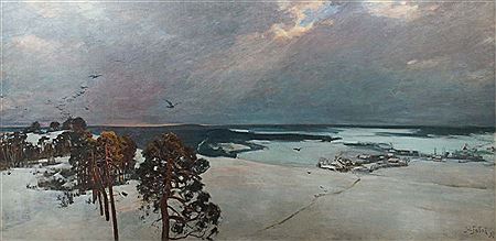"Winter landscape"