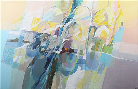 Sample artwork by Gi Neuert (Born 1935), known for painting - View similar artists and auction records