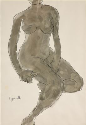 "Nude in Grisaille"