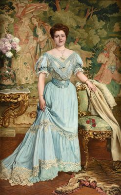 "Baroness Vaughan, Caroline Lacroix," 1906