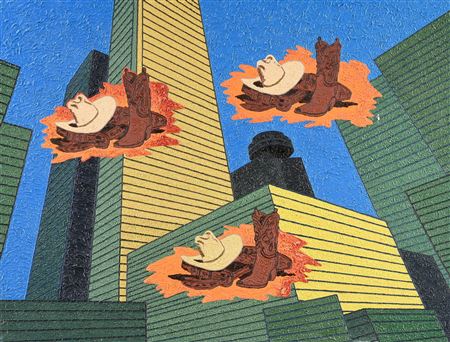 "Between Sunset and Sunrise, Houston," 1980