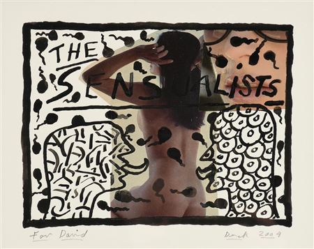 AN EROTIC COLLAGE, "The Sensualists," 2009