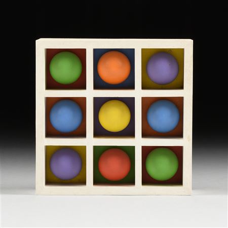 A CONSTRUCTIVIST HARD EDGE SCULPTURE, 1971
