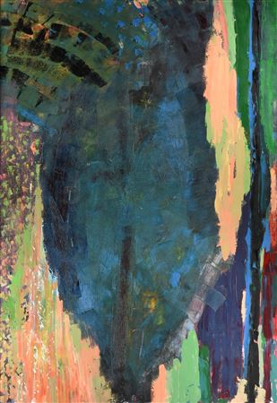"Meditation Pond," 1985