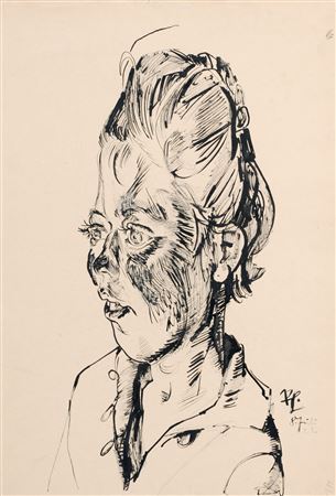 Mädchen mit hochgestecktem Haar by Paula Lauenstein - Auction record, sale price, and art valuation. Compare with similar artists and explore comparable artworks.