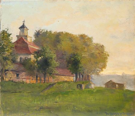 Anton's an der Vogelwiese (Dresden-Johannstadt). Wohl by Ermenegildo Carlo Giovanni Donadini - Auction record, sale price, and art valuation. Compare with similar artists and explore comparable artworks.