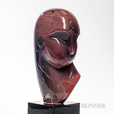 "Alien" Art Glass Sculpture