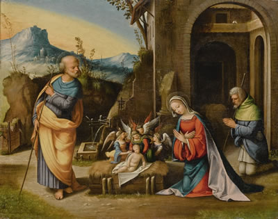Nativity by Benvenuto Tisi - Auction record, sale price, and art valuation. Compare with similar artists and explore comparable artworks.