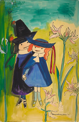 Madeline and Pepito by Ludwig Bemelmans - Auction record, sale price, and art valuation. Compare with similar artists and explore comparable artworks.