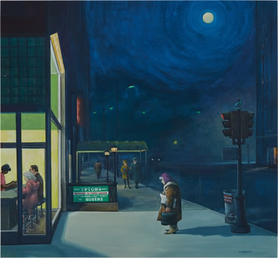 57th & 7th by Clyde Singer - Auction record, sale price, and art valuation. Compare with similar artists and explore comparable artworks.