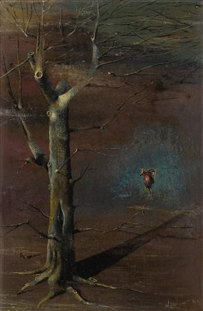 Sample artwork by Howard Warshaw (1920 - 1977), known for expressionist, graphics, mural - View similar artists and auction records
