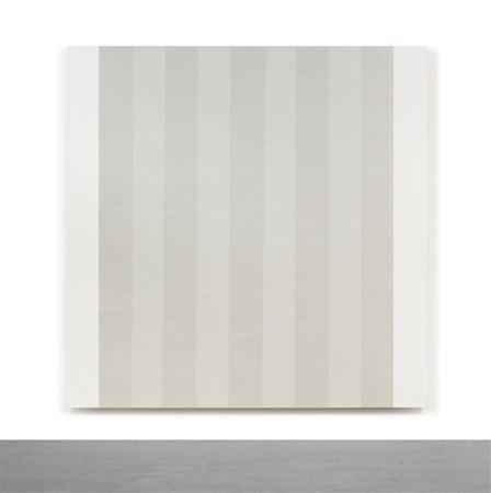 Untitled (White Multiband with White Sides, Beveled) by Mary Ann Corse - Auction record, sale price, and art valuation. Compare with similar artists and explore comparable artworks.
