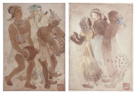 Untitled (Dancers; Musicians) (2)