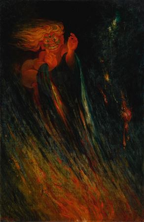 The Demon in my Dreadful Dream during Delirium