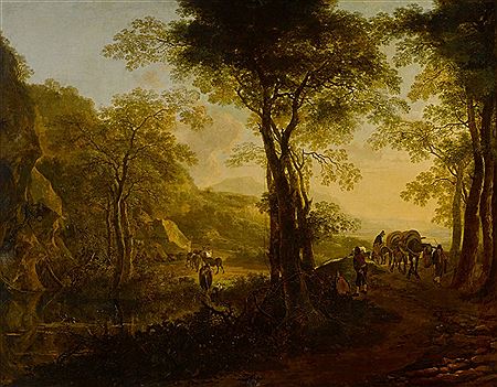 Sample artwork by Jan Dirksz Both (1615/18 - 1652), known for landscape and figure painting, drawing, etching - View similar artists and auction records