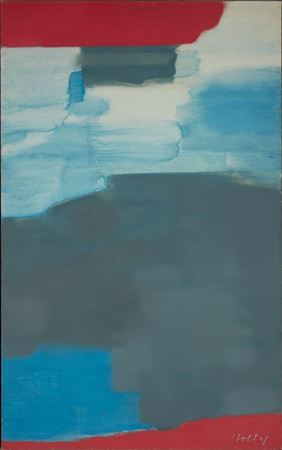 Sample artwork by Carl Robert Holty (1900 - 1973), known for modernist genre-views-figure, abstract geometric painting, teaching - View similar artists and auction records