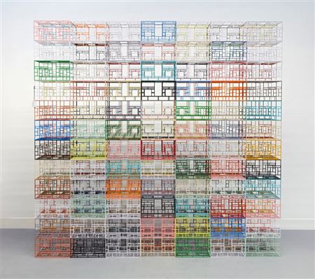 Untitled (Modules) by Sirous Namazi - Auction record, sale price, and art valuation. Compare with similar artists and explore comparable artworks.