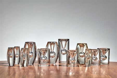 Group of 12 "Tokio" Vases