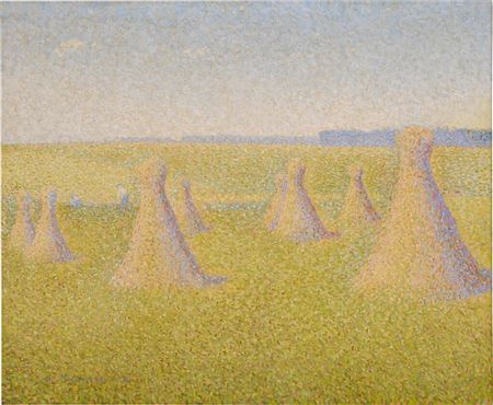 Les Gerbes—La Moisson by Charles Theophile Angrand - Auction record, sale price, and art valuation. Compare with similar artists and explore comparable artworks.
