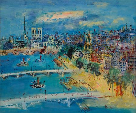 Paris, le Pont du Carrousel