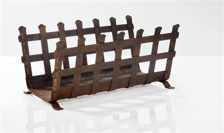 Log Holder from the W.T. Johnson Residence, Lyons, New York