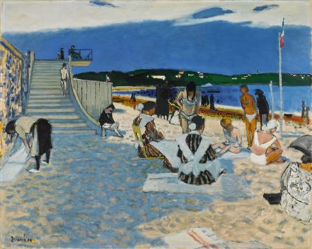 La Plage à Saint-Jean-de-Luz