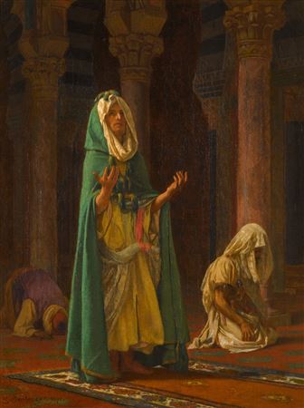 The Prayer by Gustave Clarence Rodolphe Boulanger - Auction record, sale price, and art valuation. Compare with similar artists and explore comparable artworks.